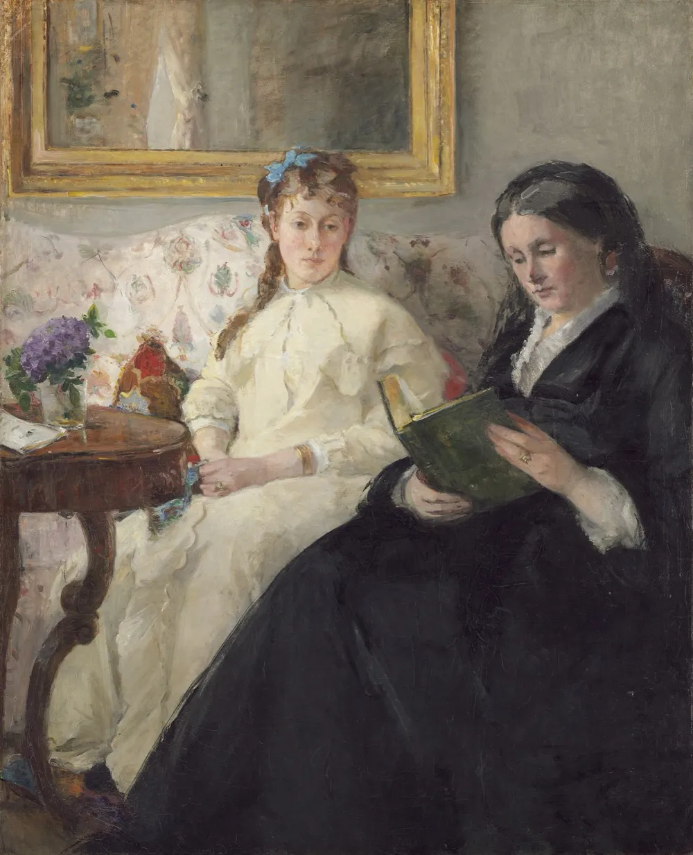 The Mother and Sister of the Artist — Berthe Morisot